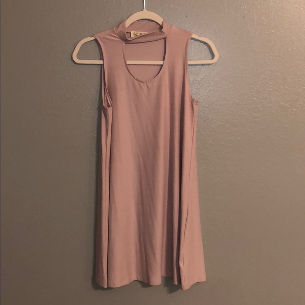 pink/purple soft dress